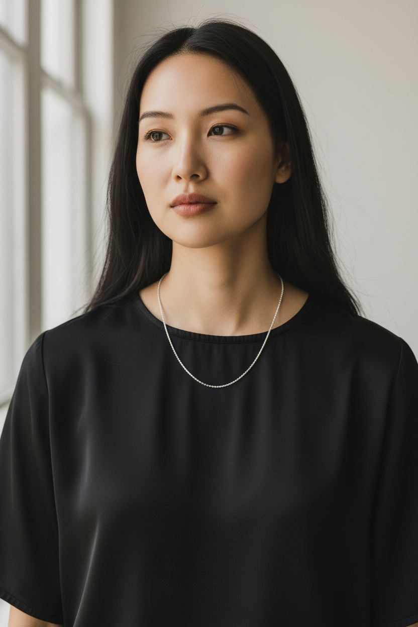 Sterling Silver Diamond Cut Forzatina Link 1.4mm