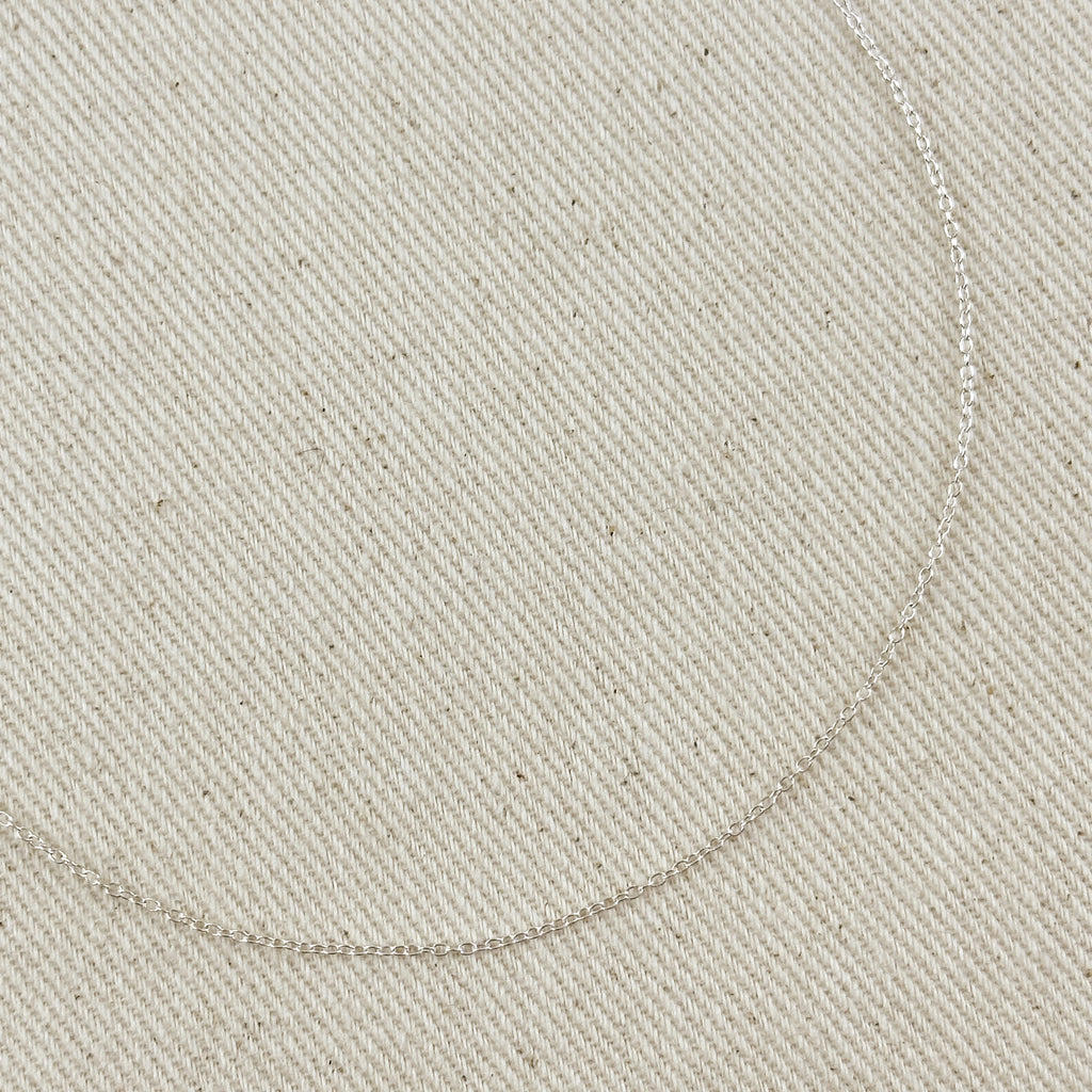 Sterling Silver Super Light Cable Chain 1.2mm
