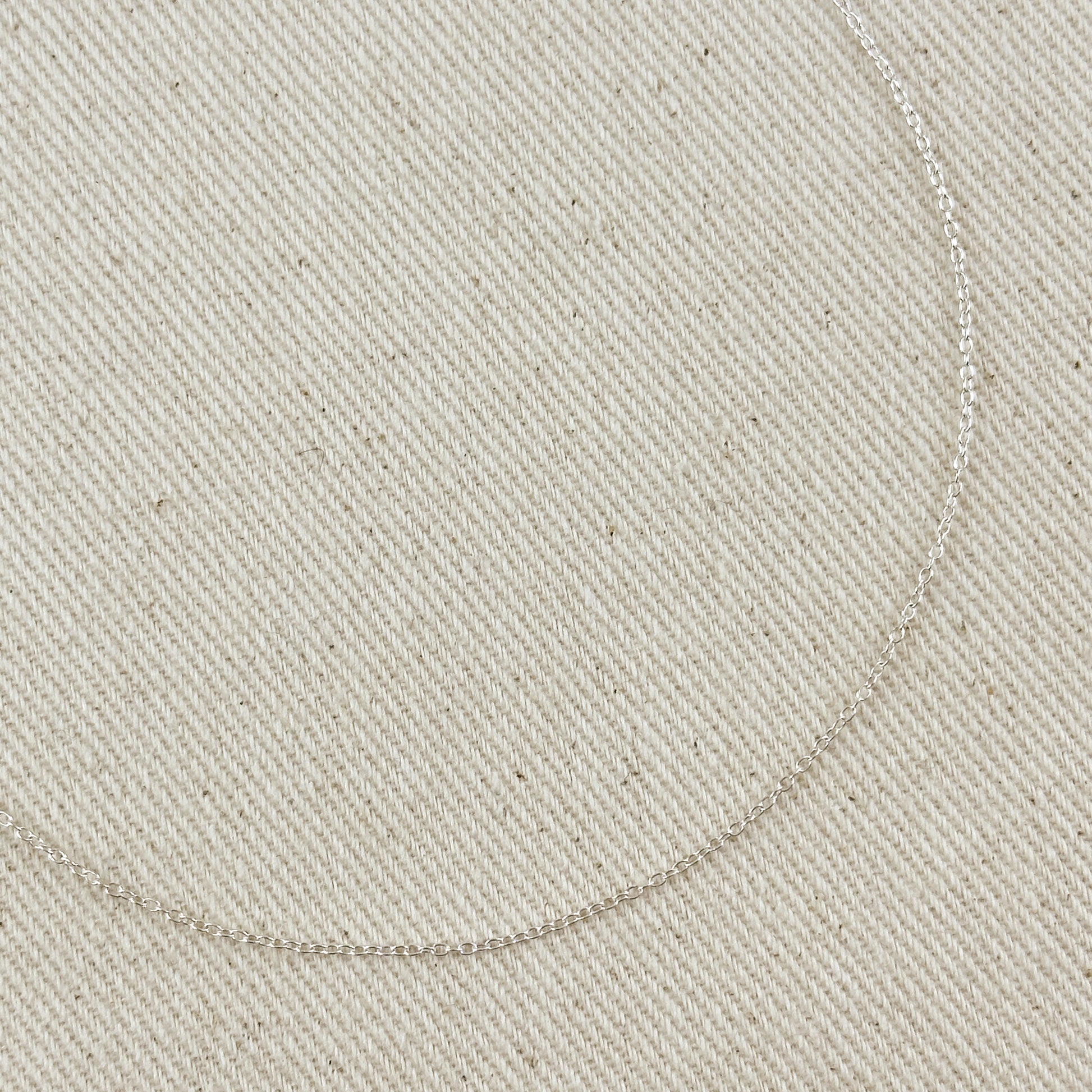 Sterling Silver Super Light Cable Chain 1.2mm