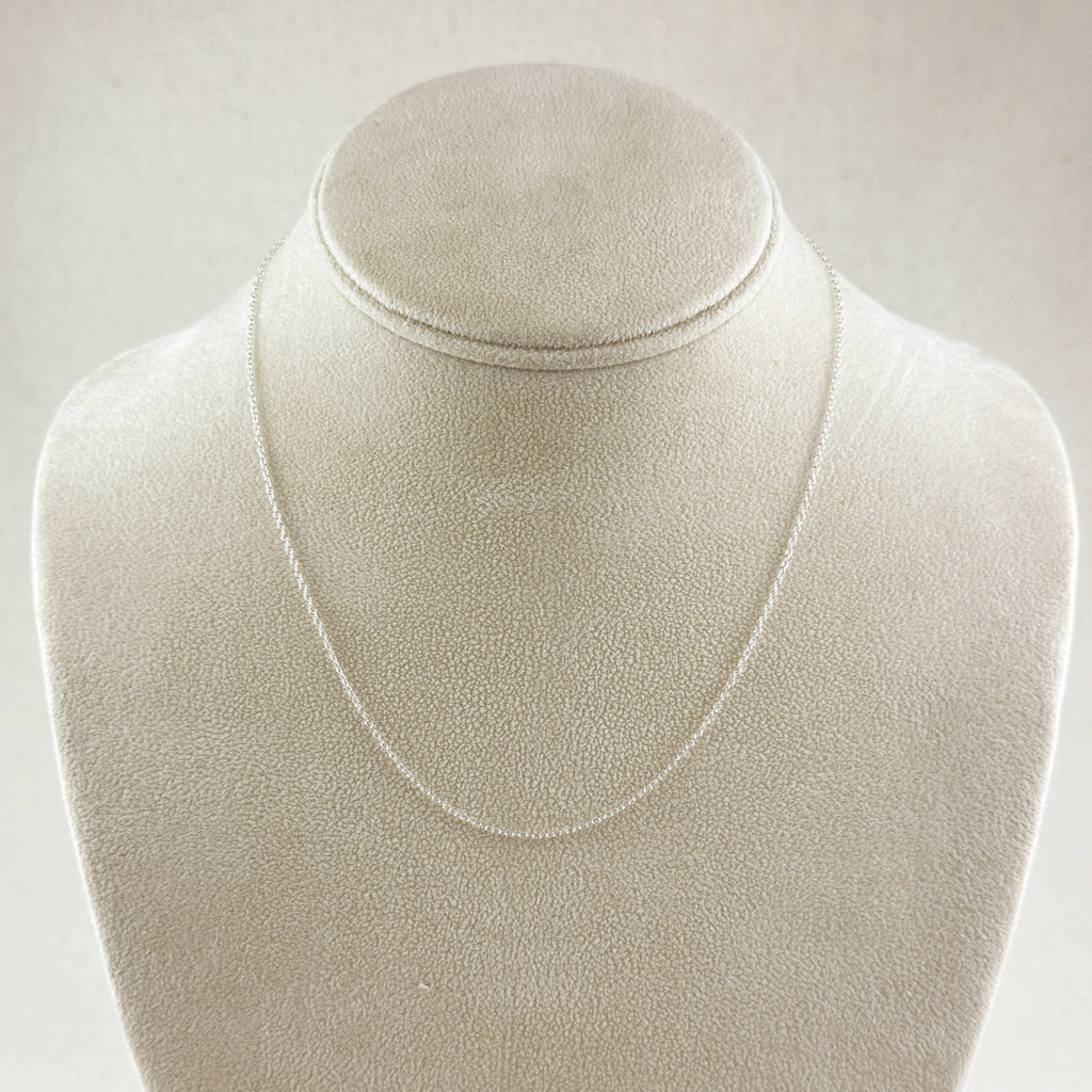 Sterling Silver Super Light Cable Chain 1.2mm