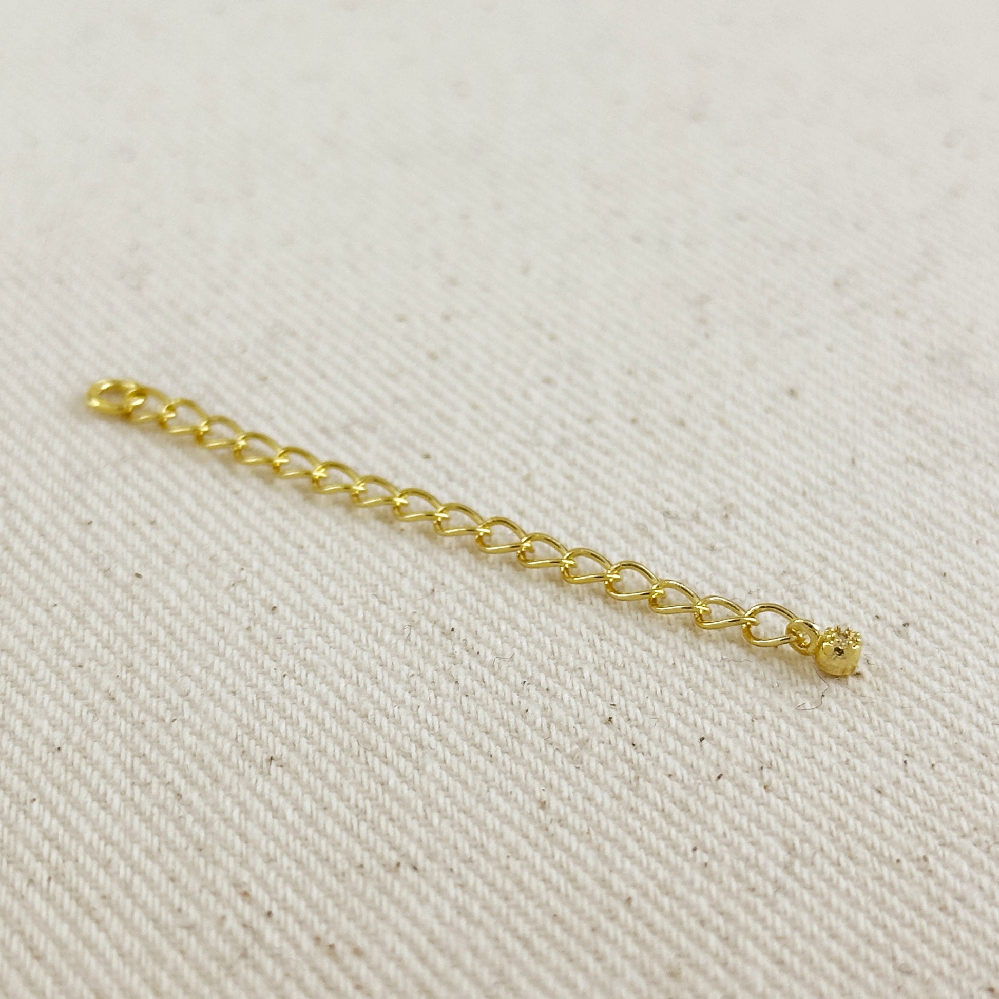 18k Gold Filled Bezel 1.2mm CZ Extender