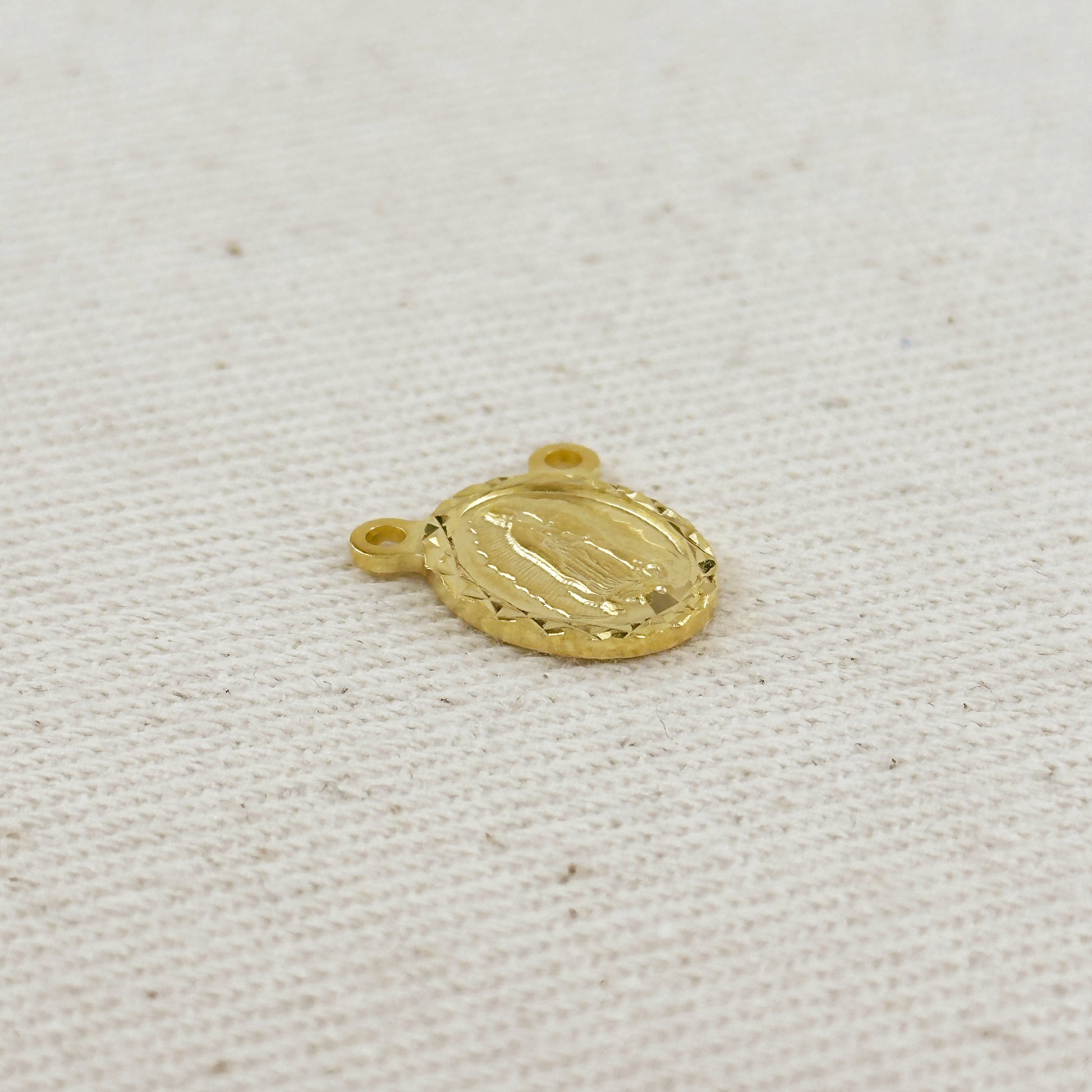 18k Gold Filled Lady Guadalupe Scapular Accessory