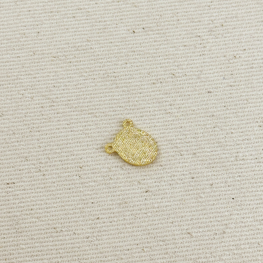 18k Gold Filled Lady Guadalupe Scapular Accessory