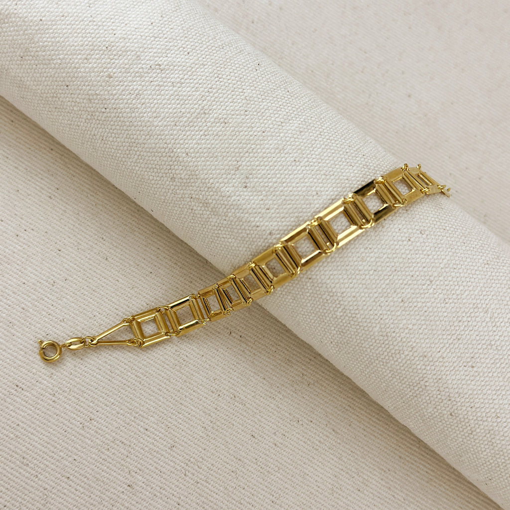 Square Links Bracelet
