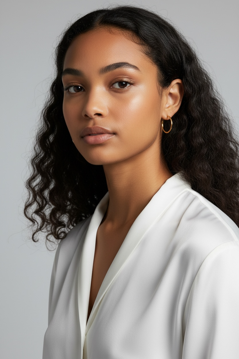 24mm Wire C-Hoop Earrings