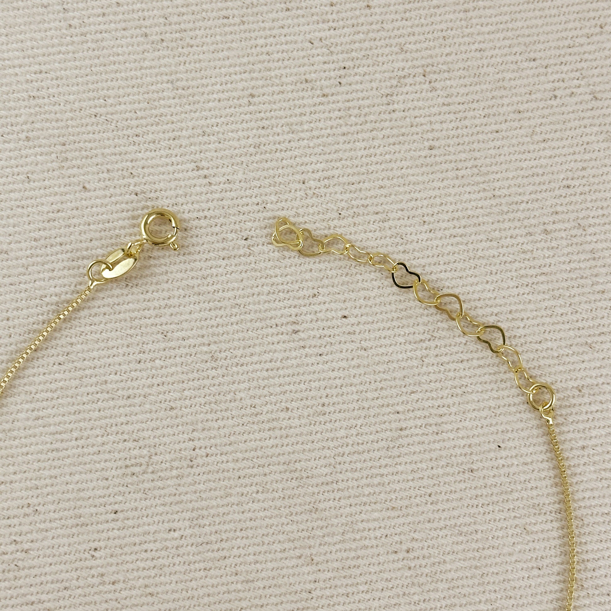 18k Gold Filled Micro Cubic Zirconia Anklet