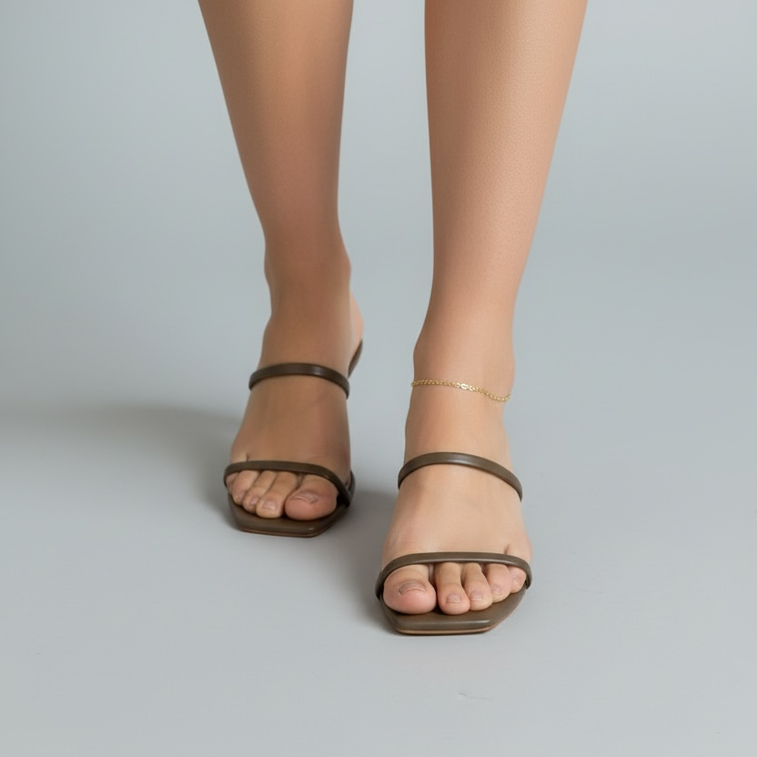 18k Gold Filled Lace Chain Anklet