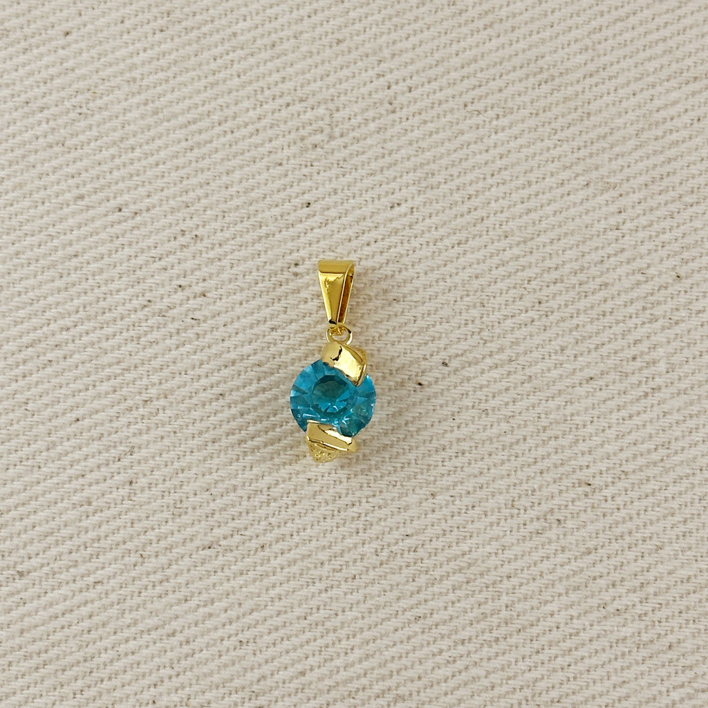 Colored Crystal Charm