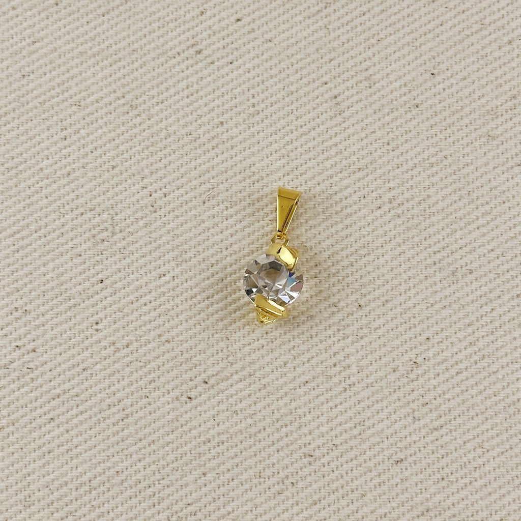 Colored Crystal Charm