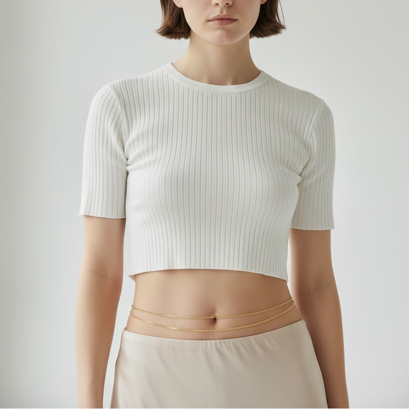 18k Gold Filled 2.5mm cable link chain