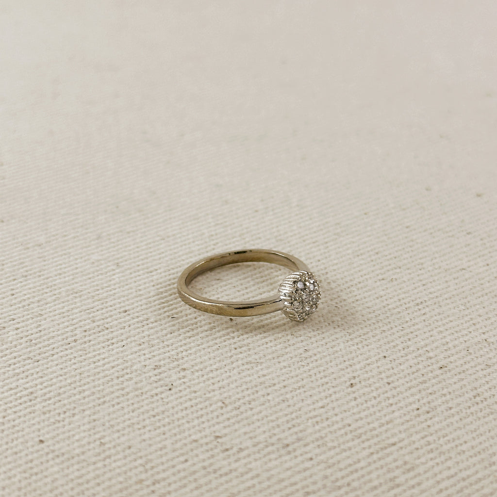 CZ Dome Ring
