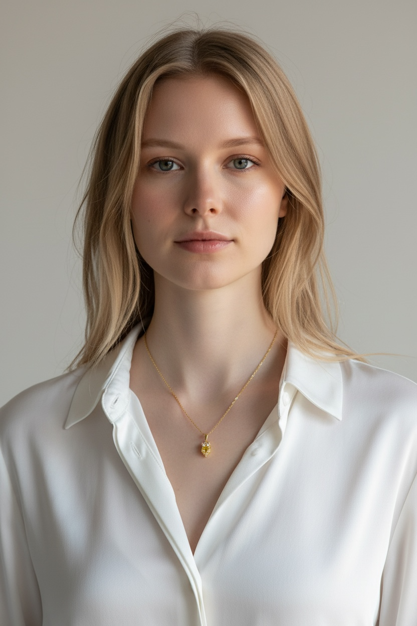 18k Gold Filled Owl Pendant