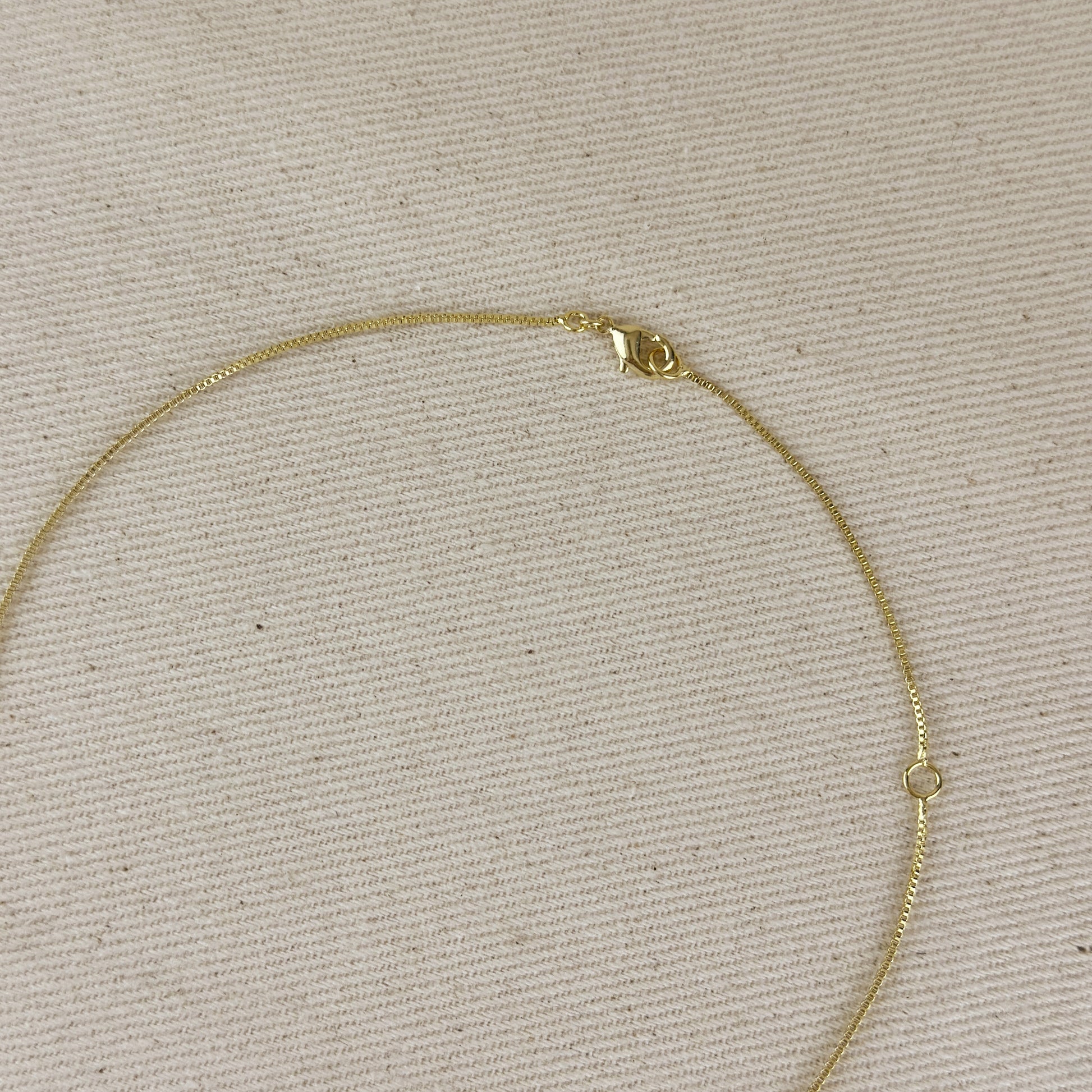 18k Gold Filled Tassel Necklace