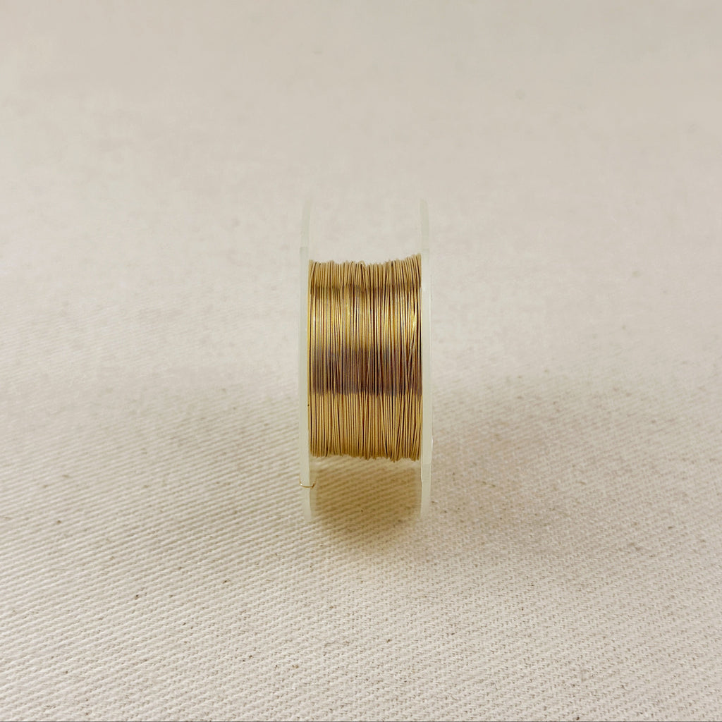 14k Gold Filled Wire 28ga Spool