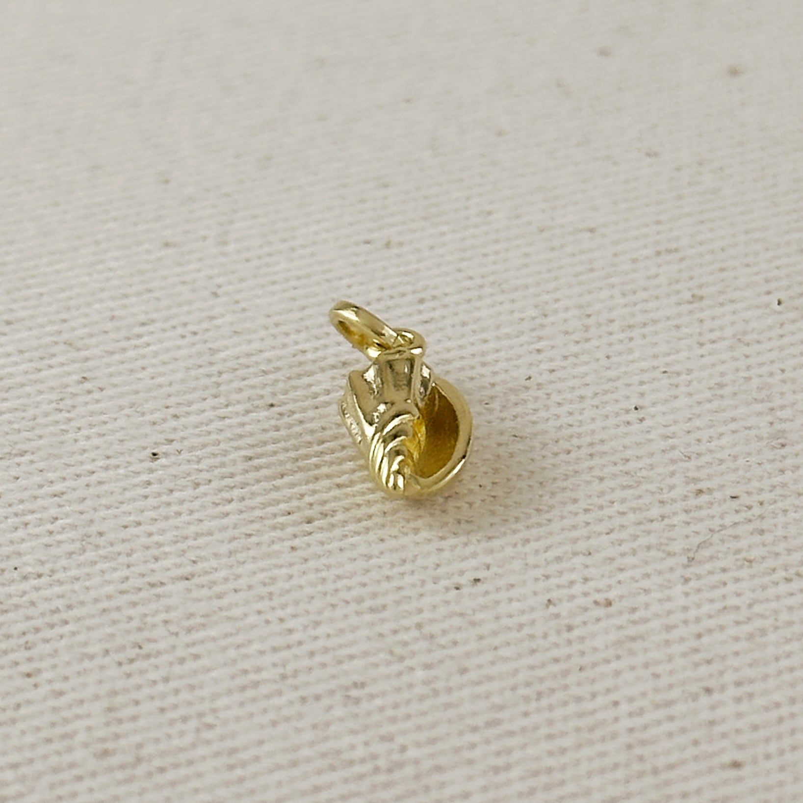18k Gold Filled Conch Shell Charm