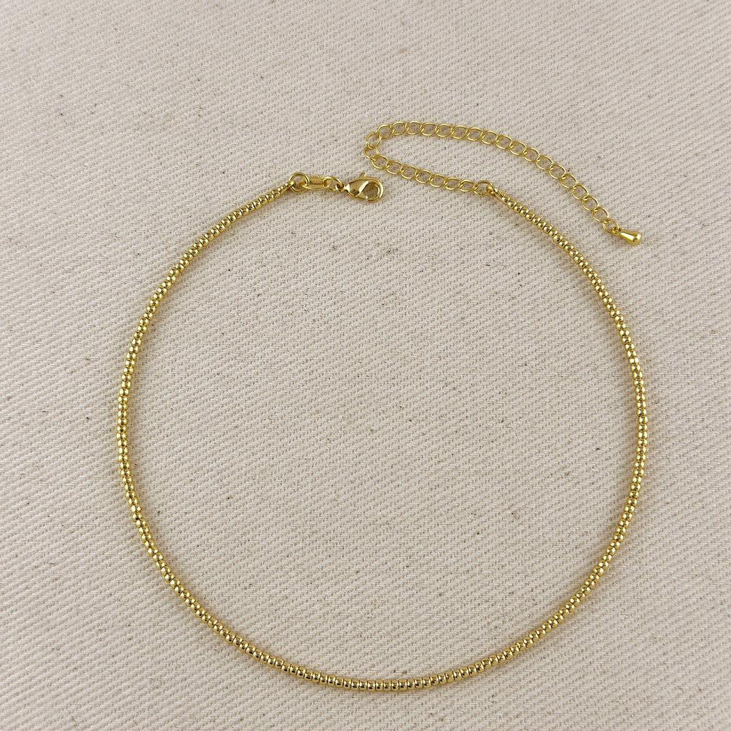 Mini Beaded Choker