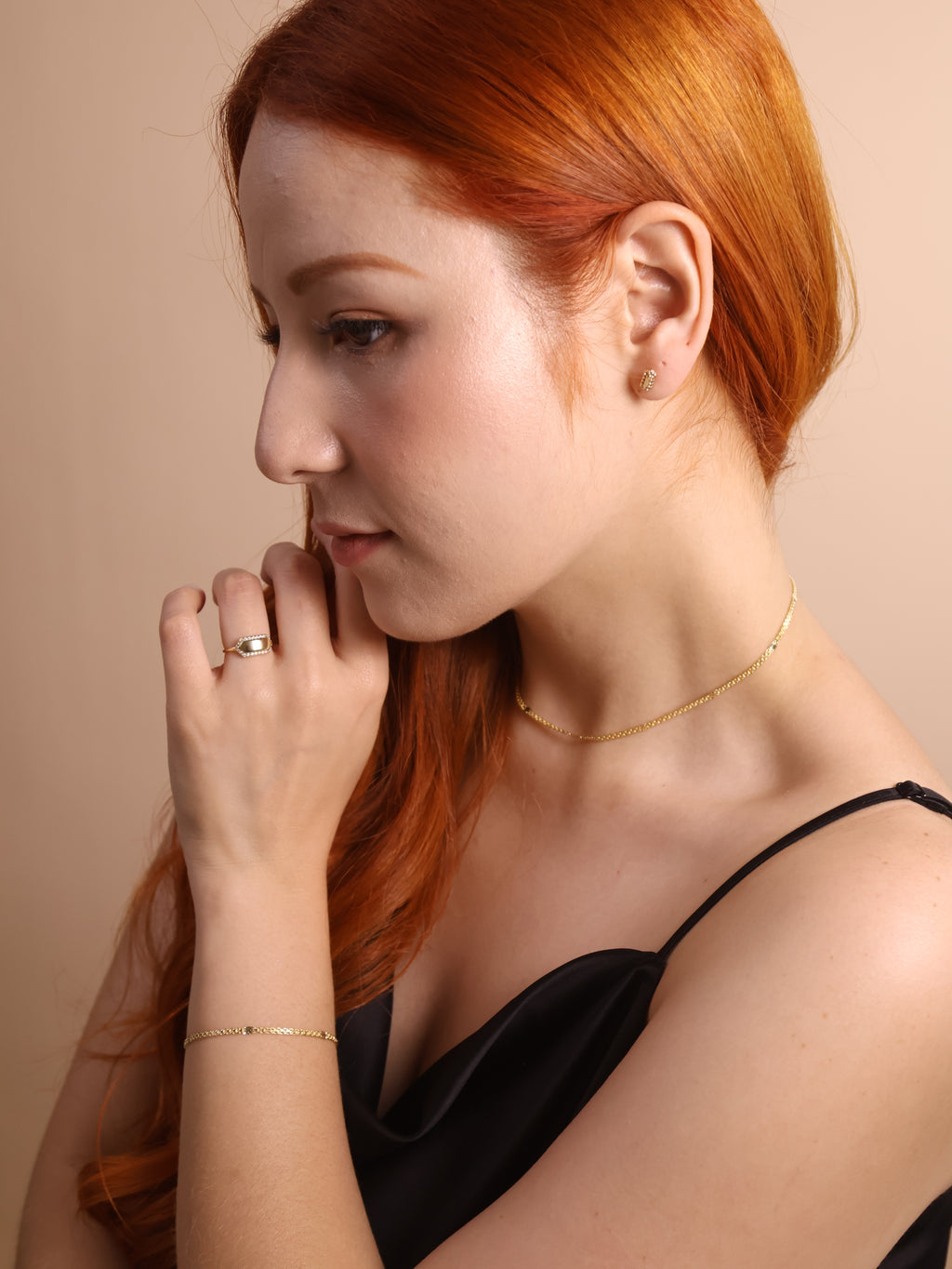 18k Gold Filled 2.5mm Mesh Chain with Diamond Cut Pressed Detail Necklace