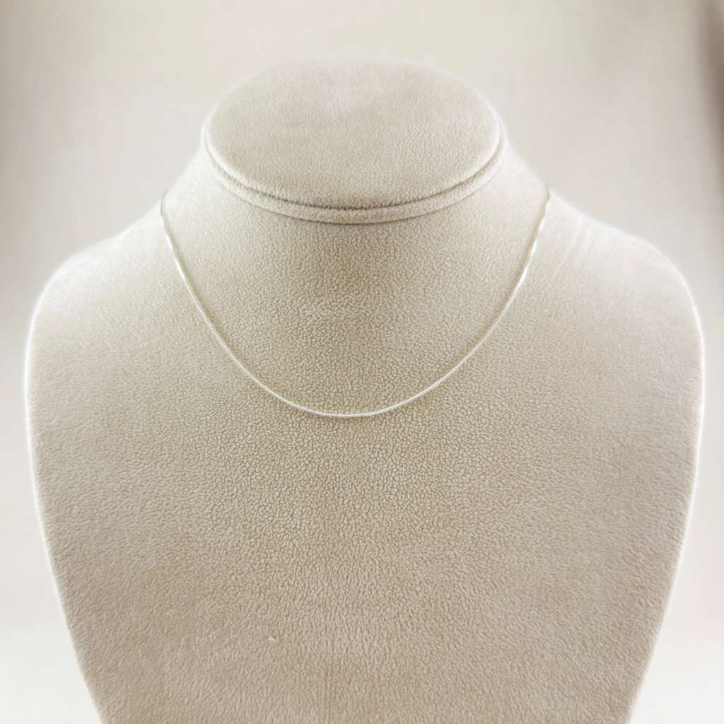 Sterling Silver Box Chain 0.6mm