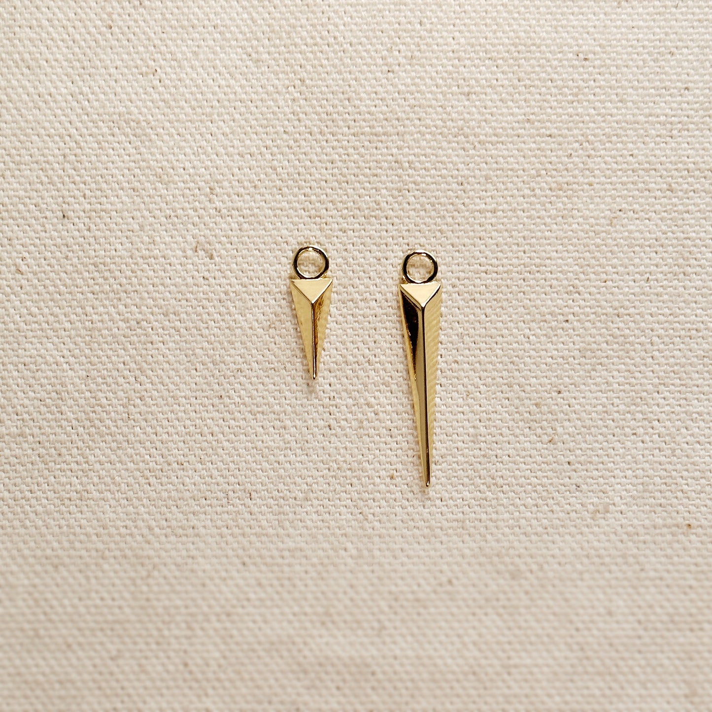 Faceted Spear Earring Charm