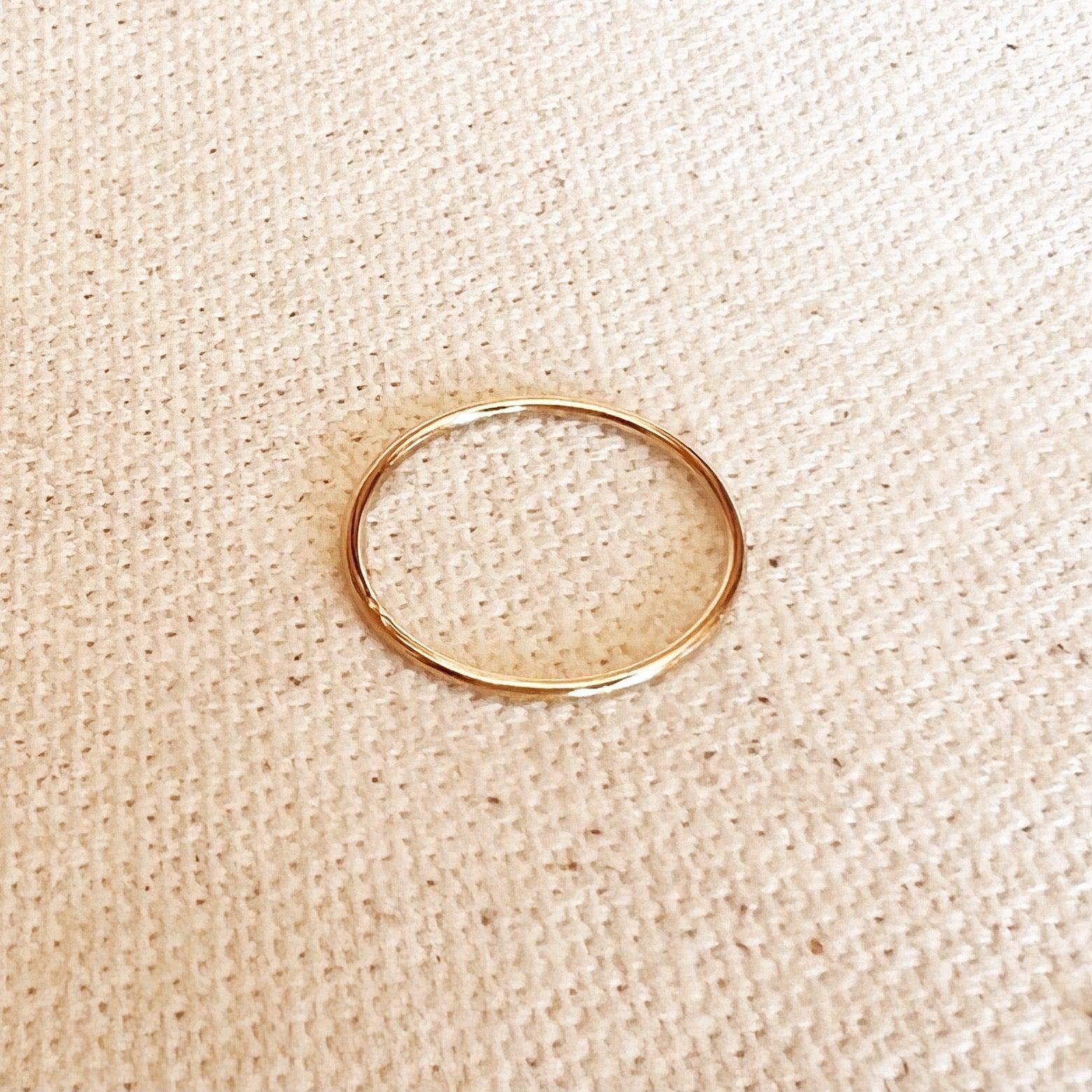 14k Gold Filled 1mm Plain Stackable Ring Wholesale Jewelry Supplies ...
