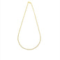 18k Gold Filled 2.5mm Rolo Chain Available in 16", 18", 20", 24"