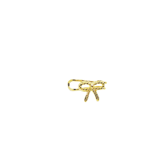 GoldFi 18k Gold Filled Bow Shape Dainty Ear Cuff
