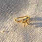 GoldFi 18k Gold Filled Bow Shape Dainty Ear Cuff