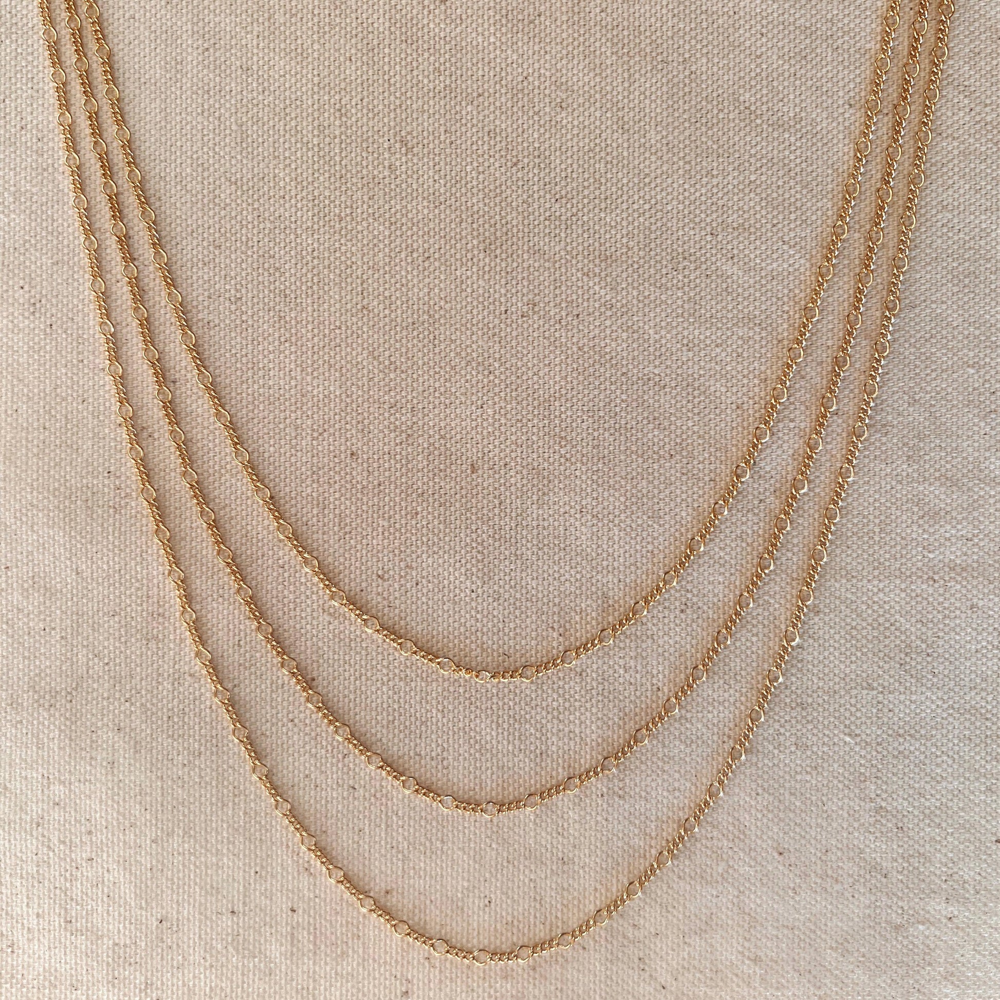 18k Gold Filled Chain Wholesale Jewelry Making Supplies – GoldFi
