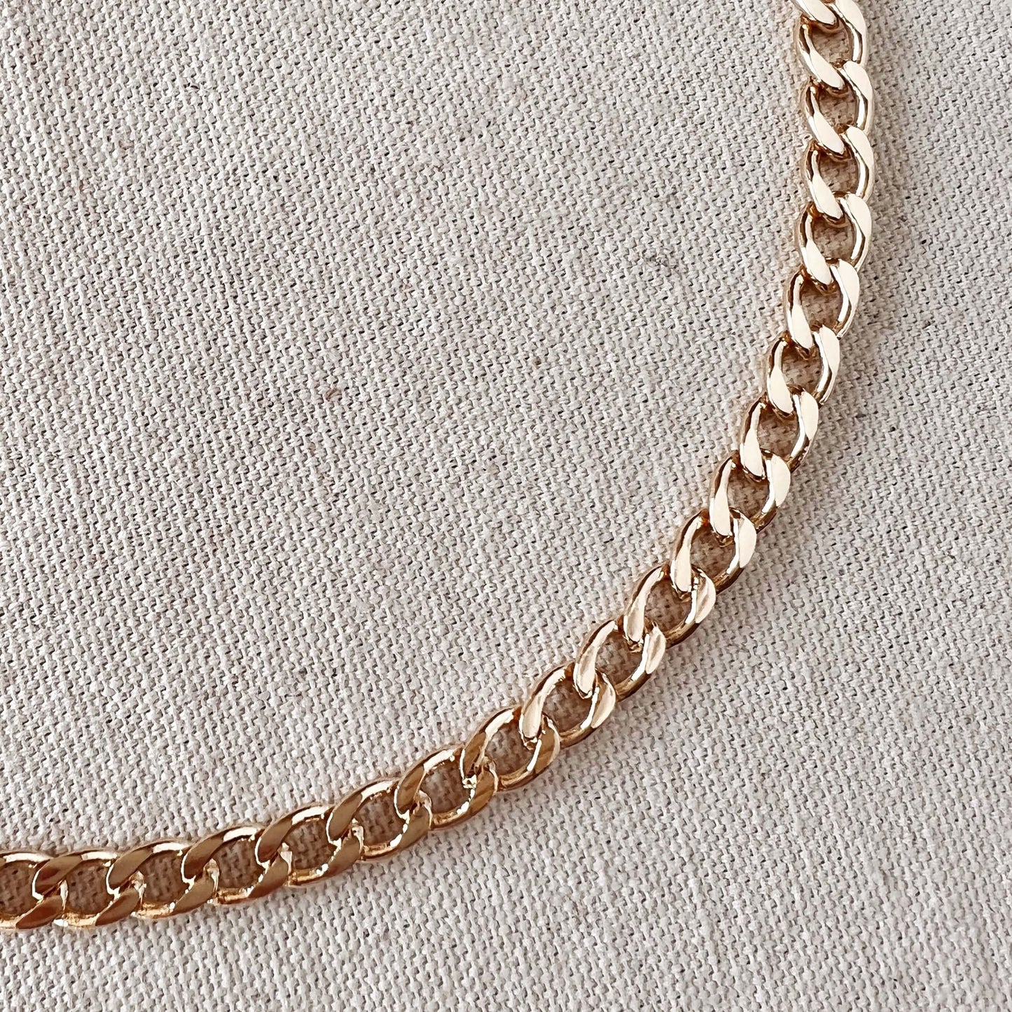GoldFi 18k Gold Filled Chunky Cuban Necklace