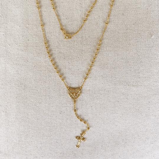 18k Gold Filled Chain Rounded Figaro Style
