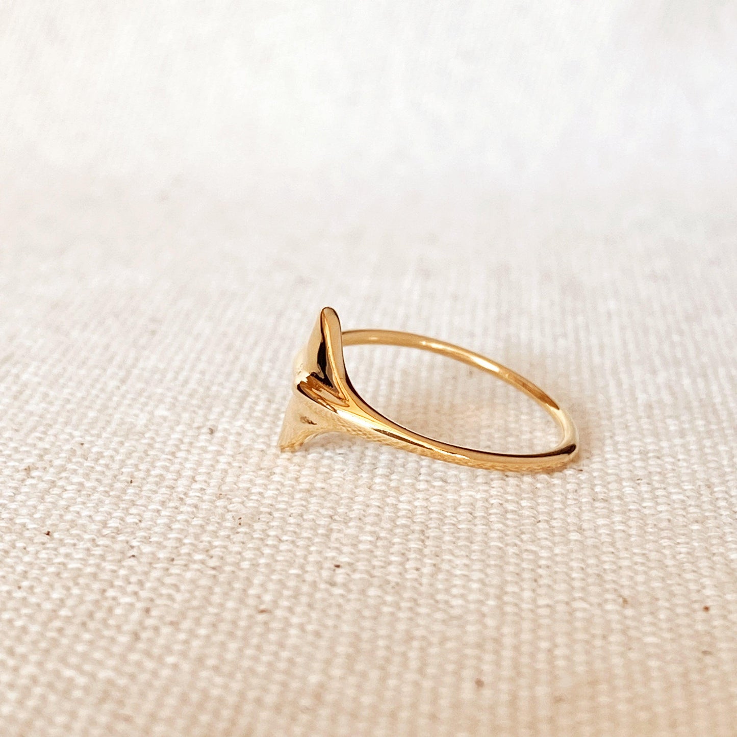 GoldFi 18k Gold Filled Mermaid Tail Ring