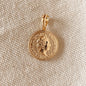 GoldFi 18k Gold Filled Queen Elizabeth Coin Pendant