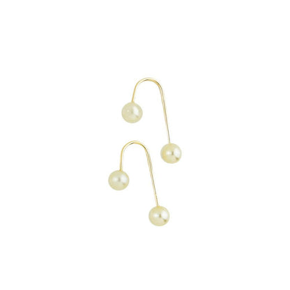 GoldFi 18k Gold Filled Screw Back Pearl Earrings for Wholesale and Jewelry Supplies