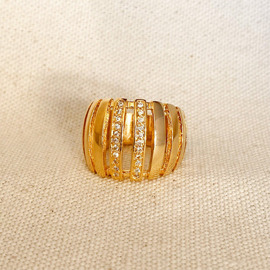 GoldFi 18k Gold Filled Statement Ring