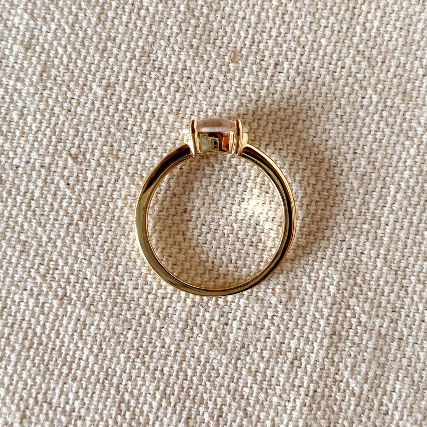 GoldFi 18k Gold Vermeil Opal Ring