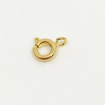 GoldFi 5gr bag 18k Gold Filled Spring Ring Clasp 6mm Size Component Parts Jewelry Making