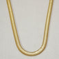 18k Gold Filled 8mm Fancy Thick Snake Chain Necklace