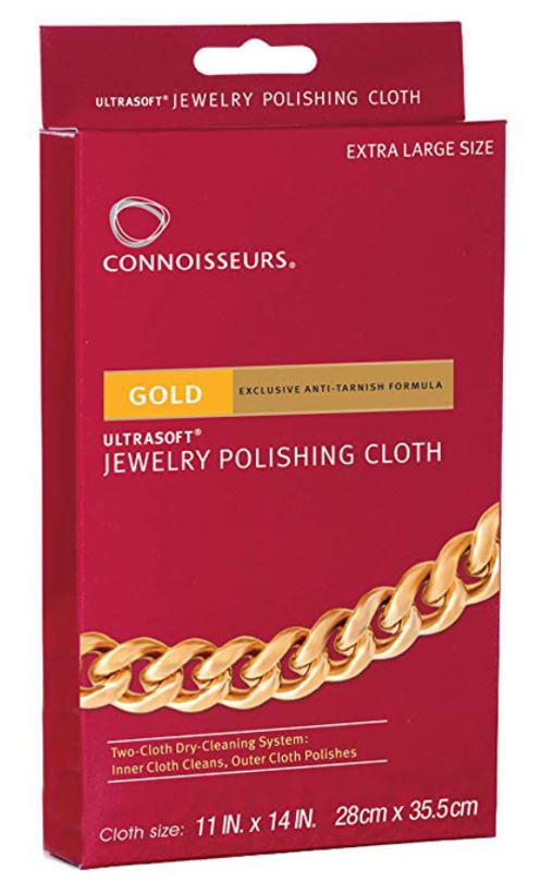 GoldFi CONNOISSEURS Polishing Cloth For Gold - Made in USA
