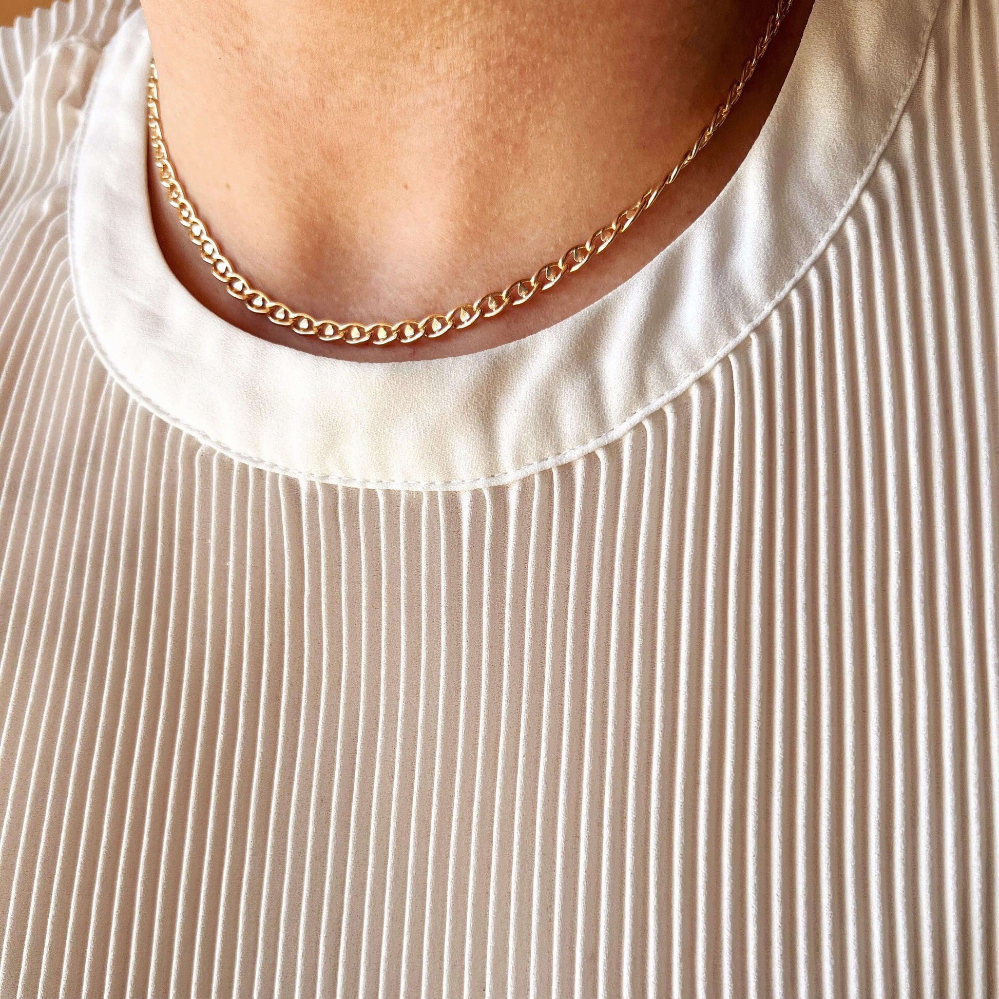 GoldFi Fancy Mariner 18k Gold Filled Necklace