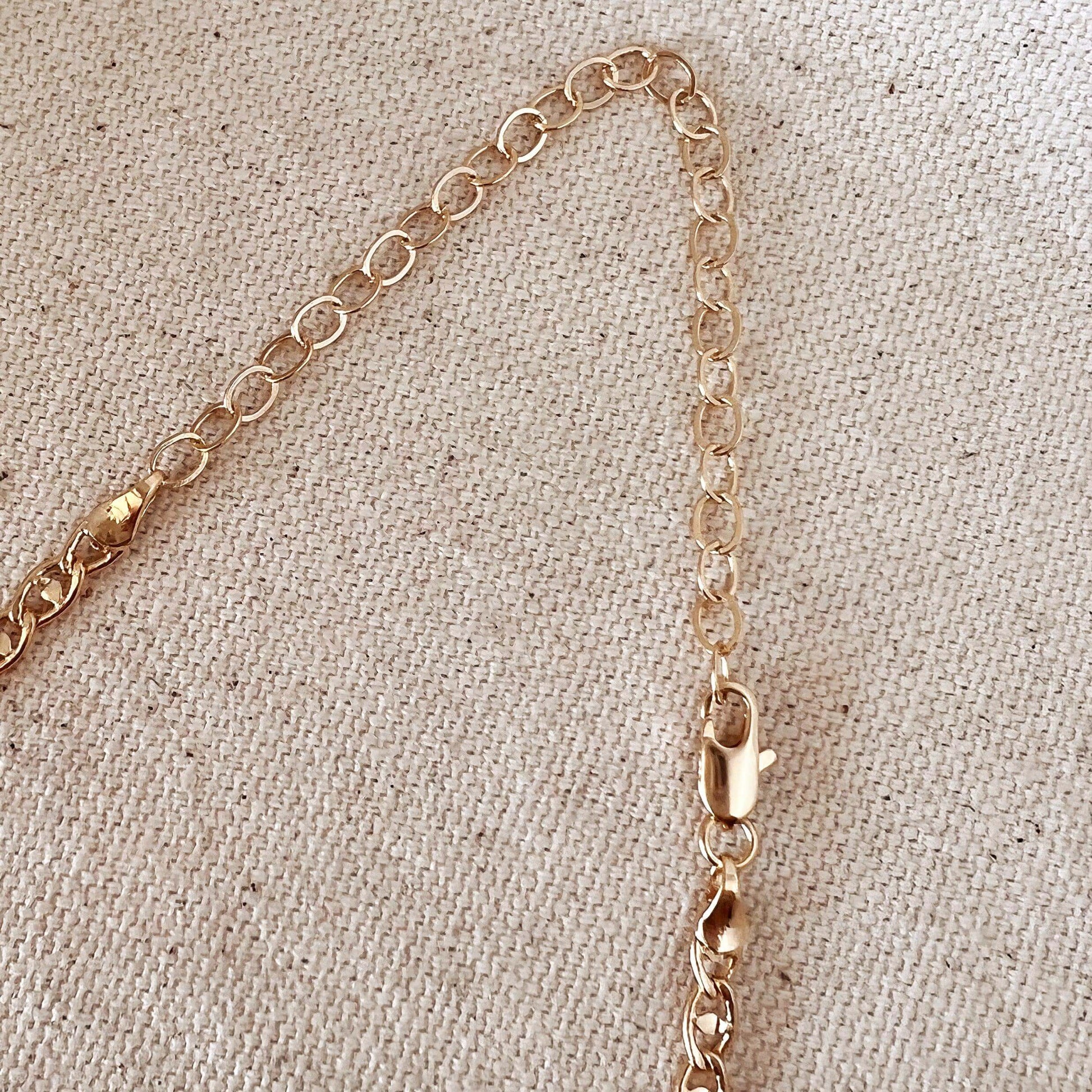 GoldFi Fancy Mariner 18k Gold Filled Necklace