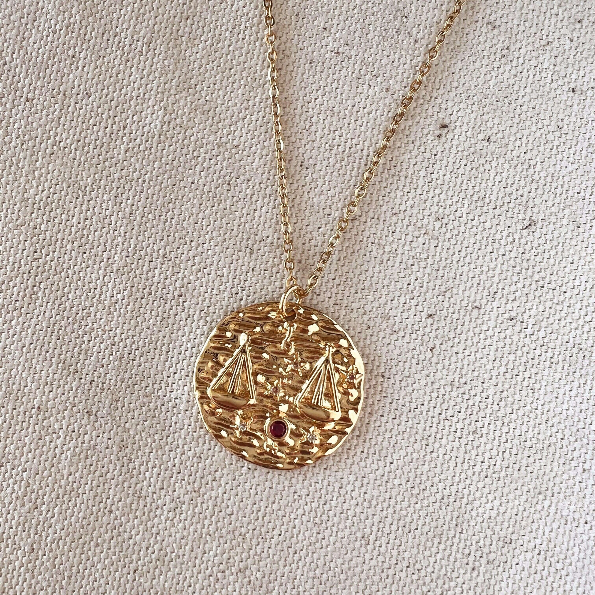 GoldFi Libra Necklace