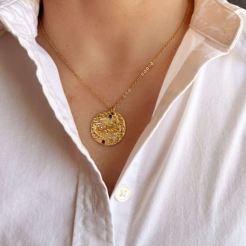 GoldFi Pisces Necklace