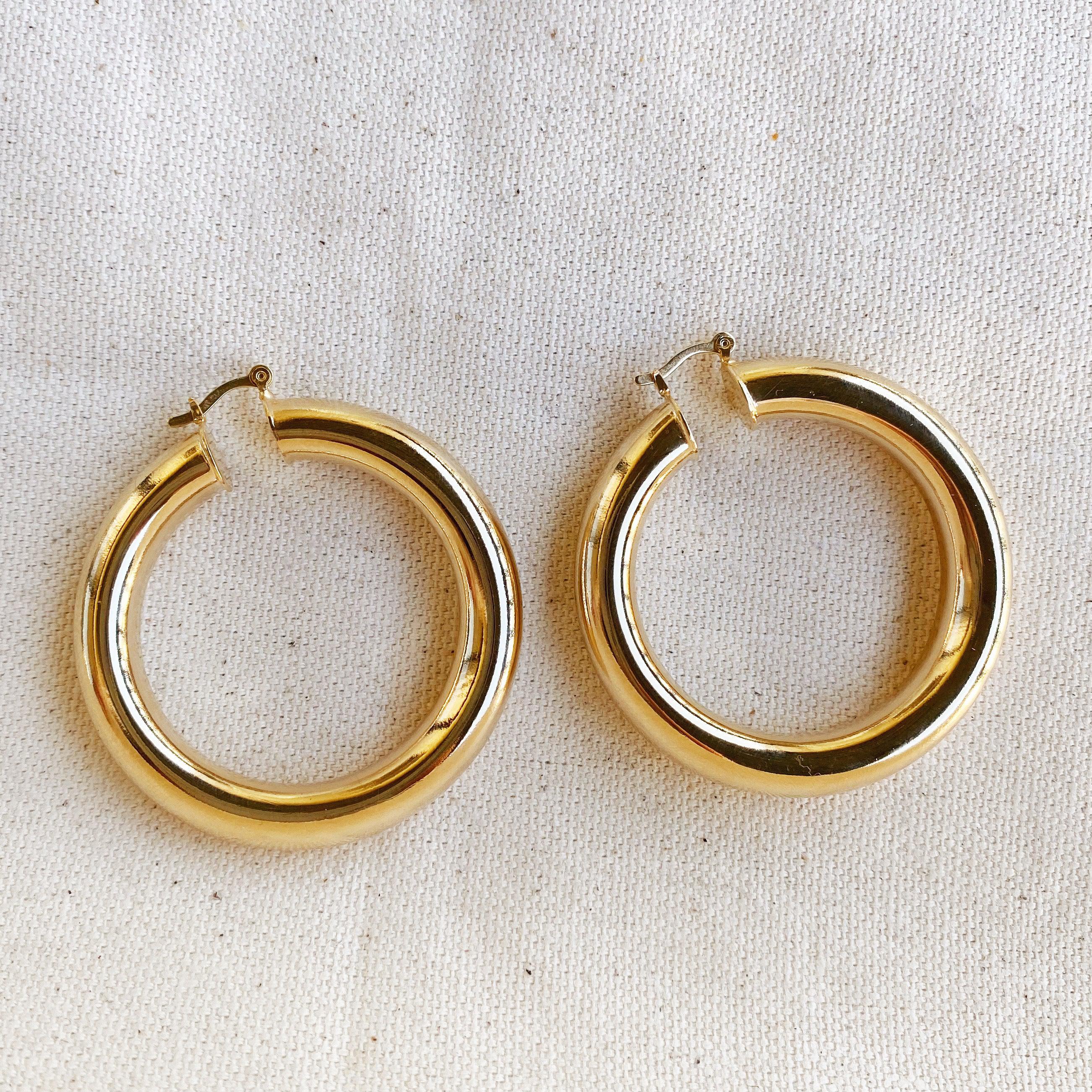 Plain Gold Earrings (1.780 Grams)/ Ear Studs | Mohan Jewellery