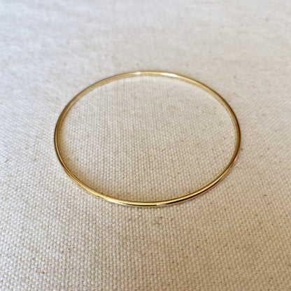 GoldFi 18k Gold Filled Bangle Bracelet