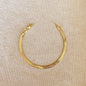 GoldFi 18k Gold Filled 4mm Herringbone Bracelet