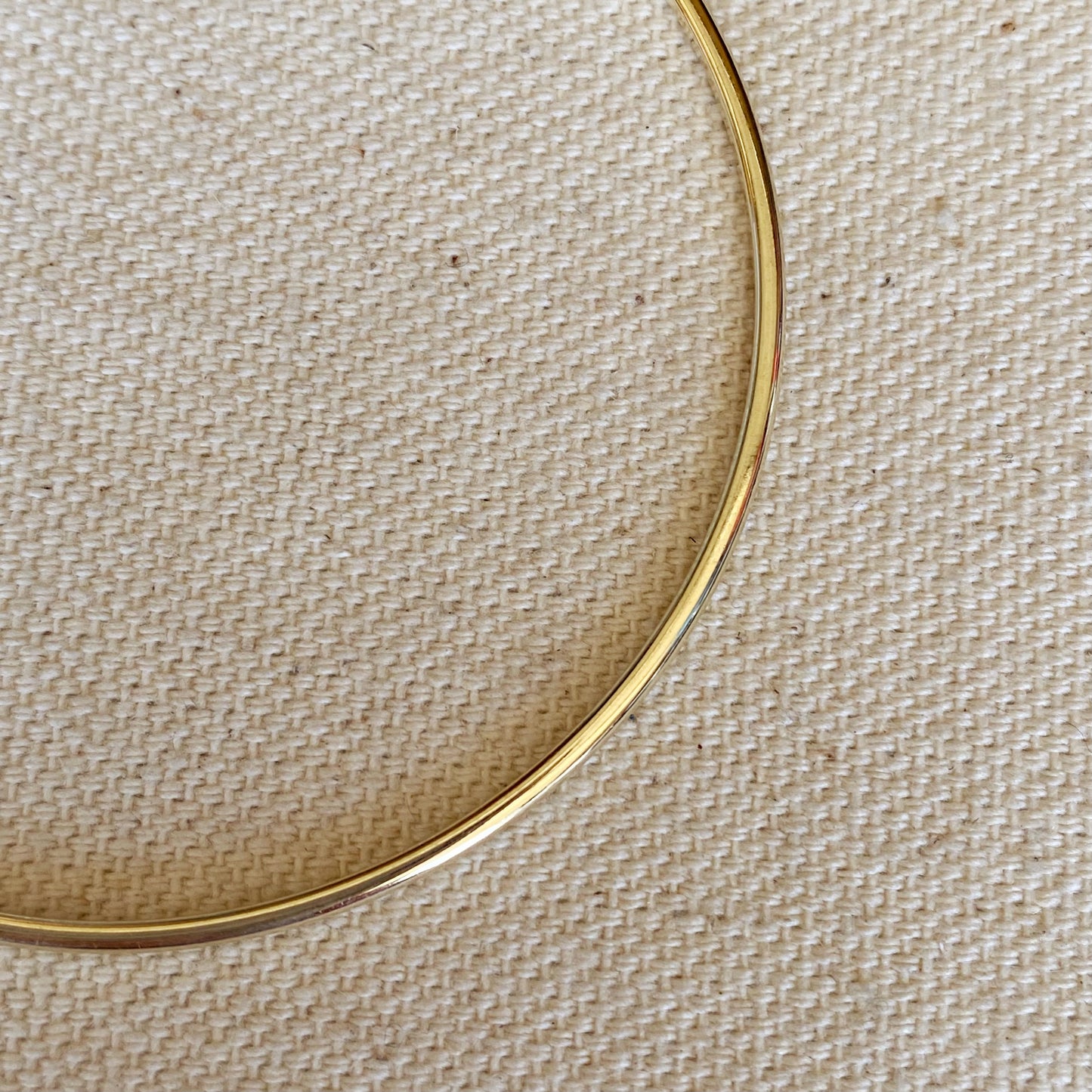 GoldFi 18k Gold Filled Bangle Bracelet