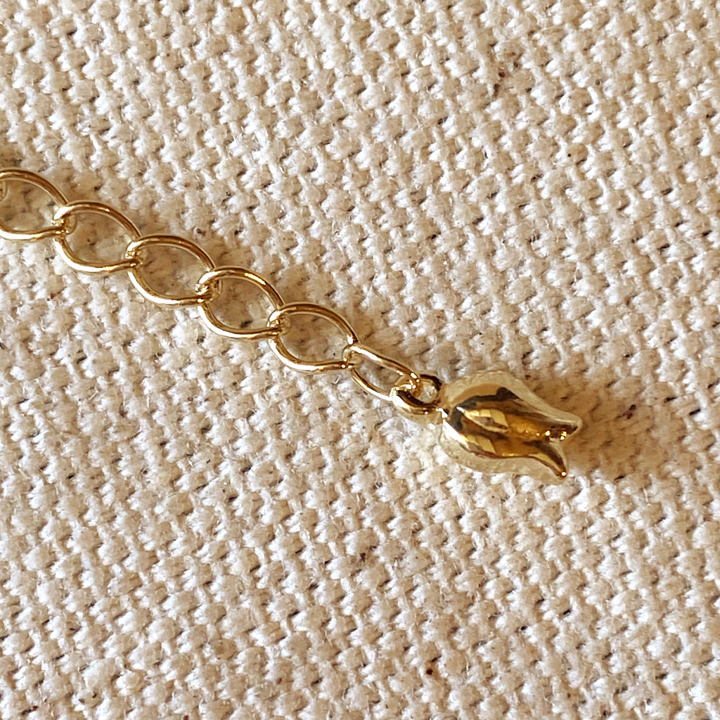 18k Gold Filled Tulip Extender