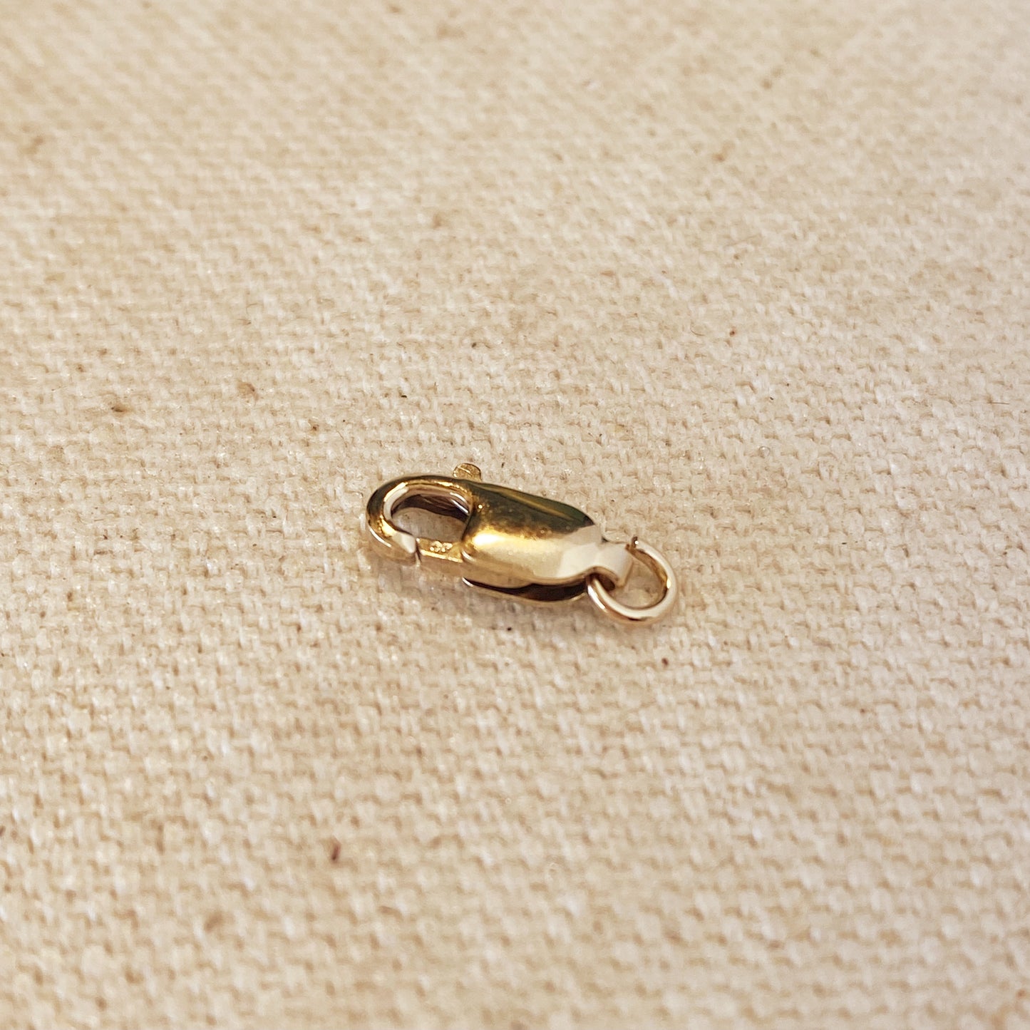Large 14k solid gold lobster claw clasp Clearance