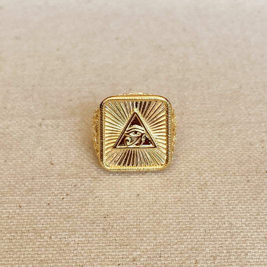 GoldFi 18k Gold Filled Mystic Eye Ring