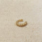 18k Gold Filled Bezel Cubic Zirconia Ear Cuff